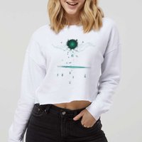 Binary Tree Coding Computer Programmer Cropped Pullover Crew