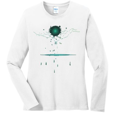 Binary Tree Coding Computer Programmer Ladies Long Sleeve Shirt