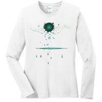 Binary Tree Coding Computer Programmer Ladies Long Sleeve Shirt