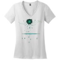 Binary Tree Coding Computer Programmer Women's V-Neck T-Shirt