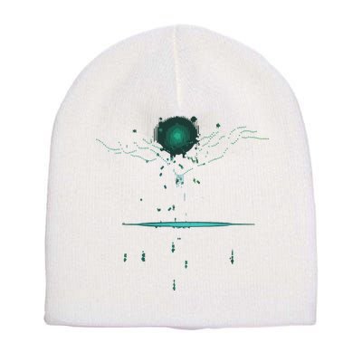 Binary Tree Coding Computer Programmer Short Acrylic Beanie