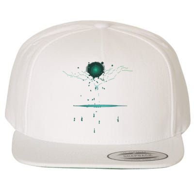 Binary Tree Coding Computer Programmer Wool Snapback Cap