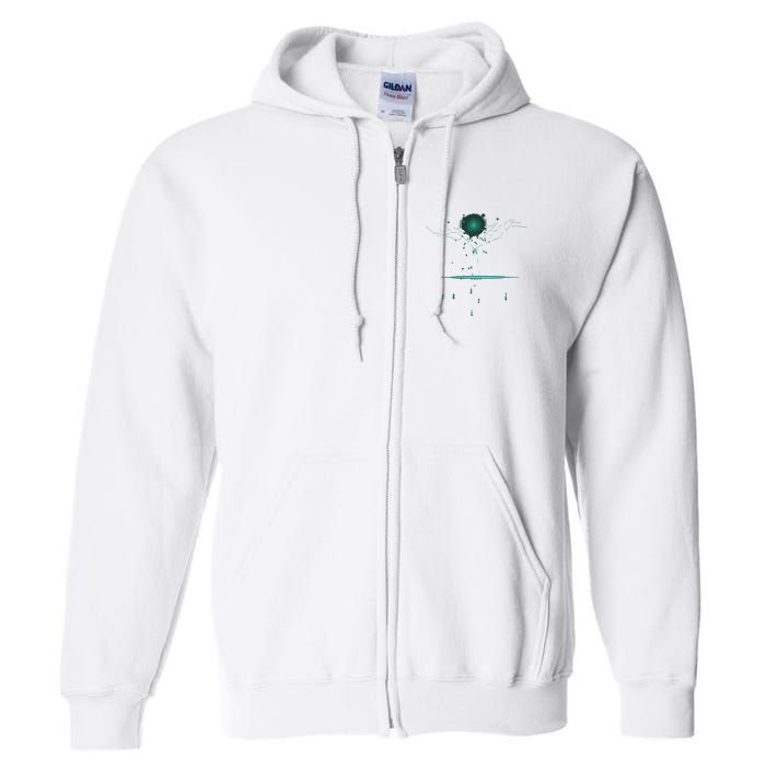 Binary Tree Coding Computer Programmer Full Zip Hoodie