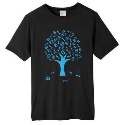 Binary Tree Computer Science Lovers Coding Tall Fusion ChromaSoft Performance T-Shirt