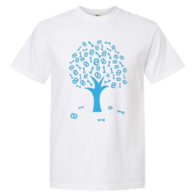 Binary Tree Computer Science Lovers Coding Garment-Dyed Heavyweight T-Shirt