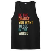 Be The Change You Want To See In The World, Equality VNeck PosiCharge Competitor Tank