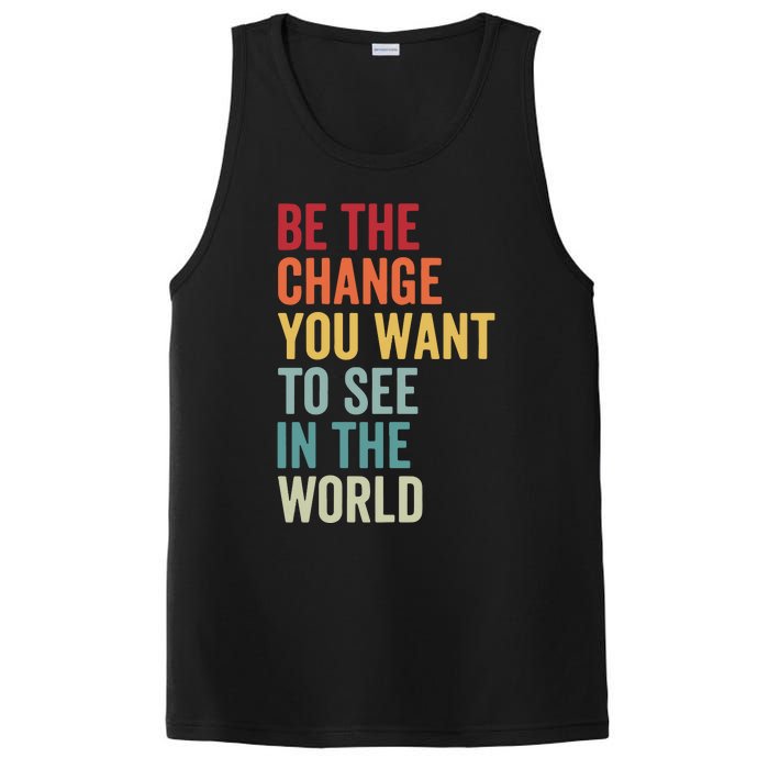 Be The Change You Want To See In The World, Equality VNeck PosiCharge Competitor Tank