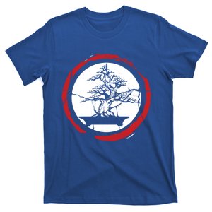 Bonsai Tree Circle Japanese Trees Meditation Yoga Buddhist Gift T-Shirt