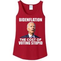 Bidenflation The Cost Of Voting Stupid Funny Ladies Essential Tank