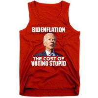 Bidenflation The Cost Of Voting Stupid Funny Tank Top