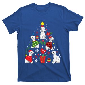 Bedlington Terrier Christmas Tree Funny Dog Mom Dad Gift T-Shirt