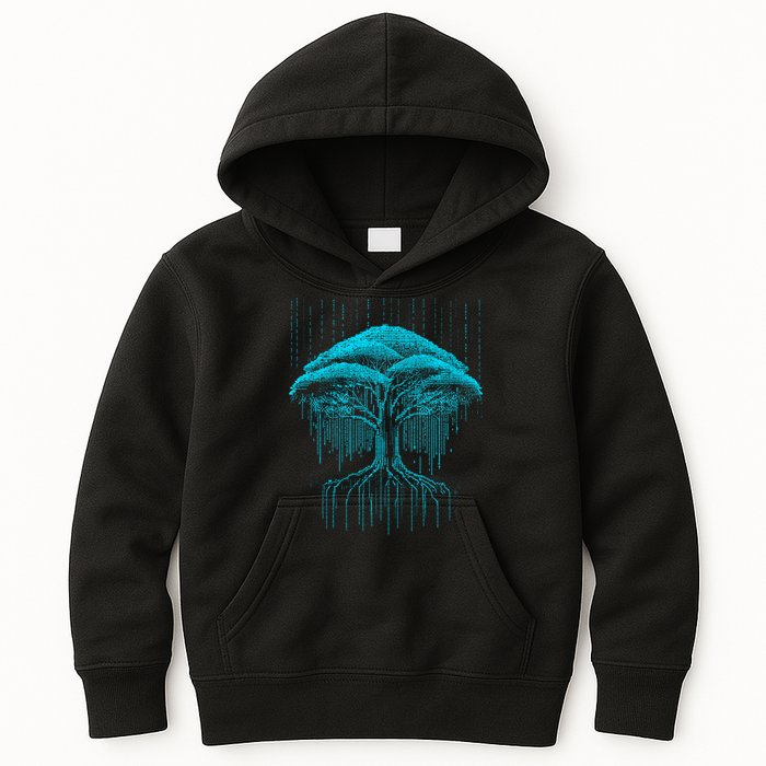 Binary Tree Coding Computer Programmer Kids Hoodie