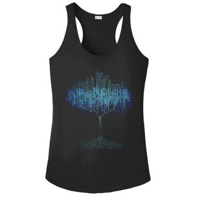 Binary Tree Coding Computer Programmer Meaningful Gift Ladies PosiCharge Competitor Racerback Tank