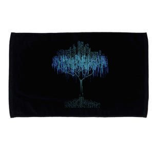 Binary Tree Coding Computer Programmer Meaningful Gift Microfiber Hand Towel