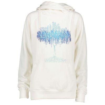 Binary Tree Coding Computer Programmer Meaningful Gift Womens Funnel Neck Pullover Hood