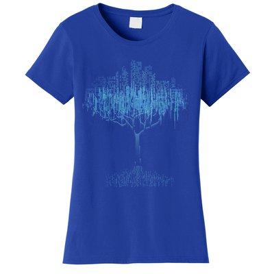 Binary Tree Coding Computer Programmer Meaningful Gift Women's T-Shirt