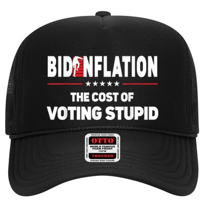 BidenFlation The Cost Of Voting Stupid Biden Flation Trucker Hat