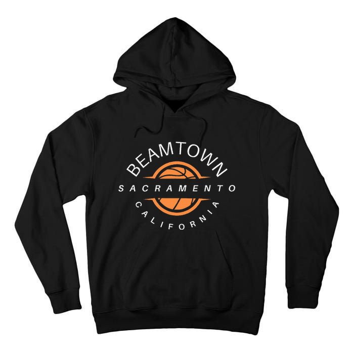 Beam Town City Swish Sacramento California Tall Hoodie