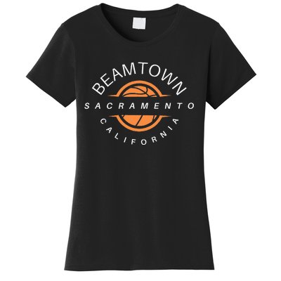 Beam Town City Swish Sacramento California Women's T-Shirt