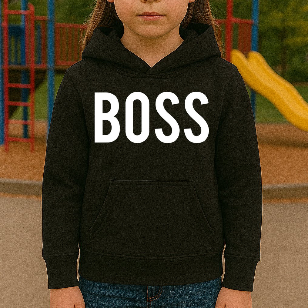 Boss T Cool New CEO Business Owner Money Gift Tee Kids Hoodie