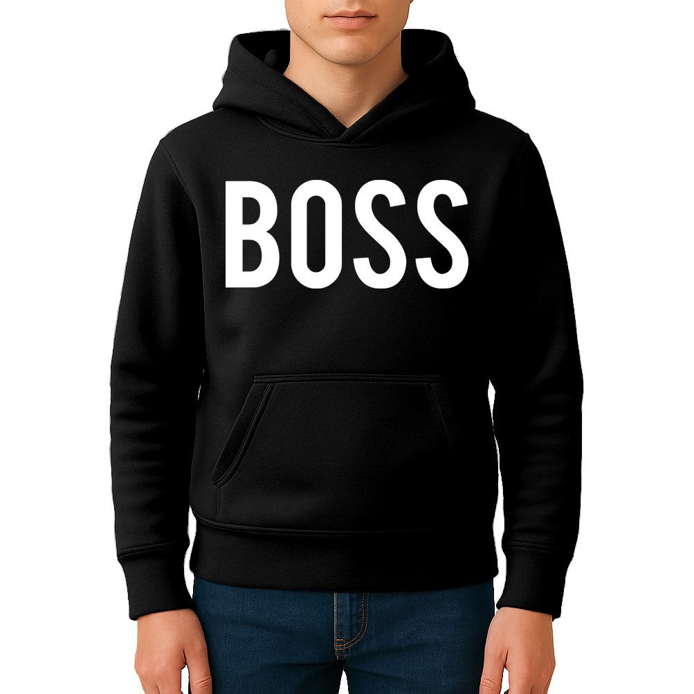Boss T Cool New CEO Business Owner Money Gift Tee Kids Hoodie