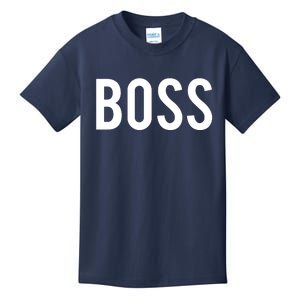 Boss T Cool New CEO Business Owner Money Gift Tee Kids T-Shirt