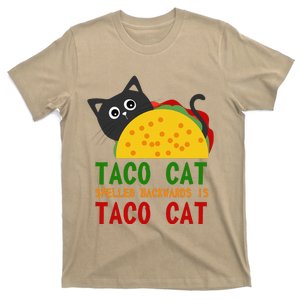 Best Taco Cat Spelled Backwards Is TacoCat Novelty T-Shirt