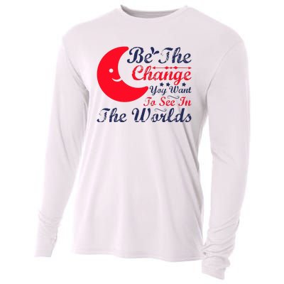 Be The Change You Want To See In The World Cooling Performance Long Sleeve Crew