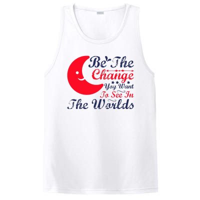 Be The Change You Want To See In The World PosiCharge Competitor Tank