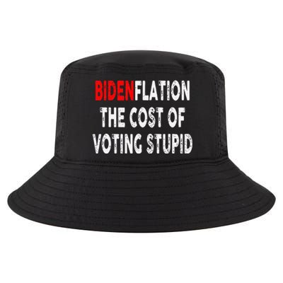 Bidenflation The Cost Of Voting Stupid Cool Comfort Performance Bucket Hat