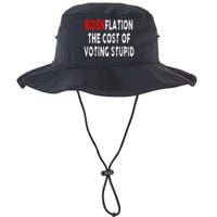 Bidenflation The Cost Of Voting Stupid Legacy Cool Fit Booney Bucket Hat