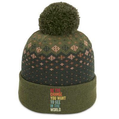 Be The Change You Want To See In The World Equality The Baniff Cuffed Pom Beanie