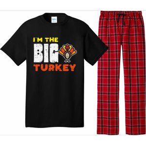 Big Turkey Cute Thanksgiving Matching Family Mom Dad Gift Pajama Set