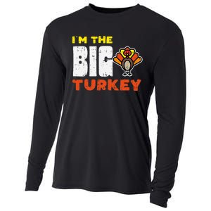 Big Turkey Cute Thanksgiving Matching Family Mom Dad Gift Cooling Performance Long Sleeve Crew