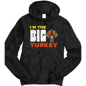 Big Turkey Cute Thanksgiving Matching Family Mom Dad Gift Tie Dye Hoodie