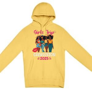 Black Trip Charleston 2025 Vacation Matching Premium Pullover Hoodie