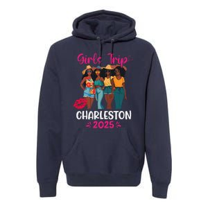 Black Trip Charleston 2025 Vacation Matching Premium Hoodie