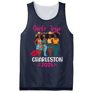 Black Trip Charleston 2025 Vacation Matching Mesh Reversible Basketball Jersey Tank