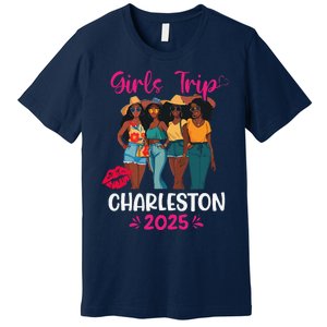 Black Trip Charleston 2025 Vacation Matching Premium T-Shirt