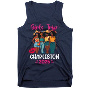 Black Trip Charleston 2025 Vacation Matching Tank Top