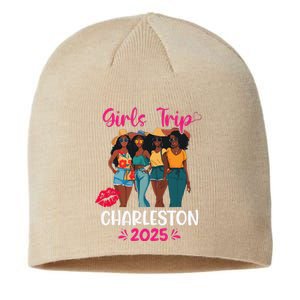 Black Trip Charleston 2025 Vacation Matching Sustainable Beanie