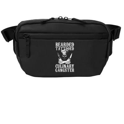 Bearded Tattooed Culinary Gangster Pro Cooking Chef Crossbody Pack