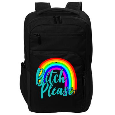 B*tch Please Rainbow Impact Tech Backpack