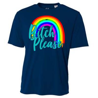 B*tch Please Rainbow Cooling Performance Crew T-Shirt