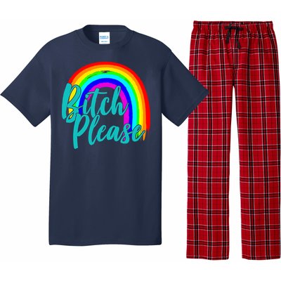 B*tch Please Rainbow Pajama Set