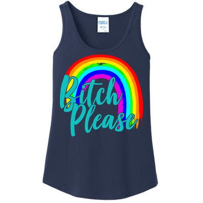 B*tch Please Rainbow Ladies Essential Tank