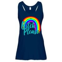 B*tch Please Rainbow Ladies Essential Flowy Tank