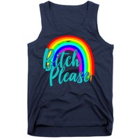 B*tch Please Rainbow Tank Top