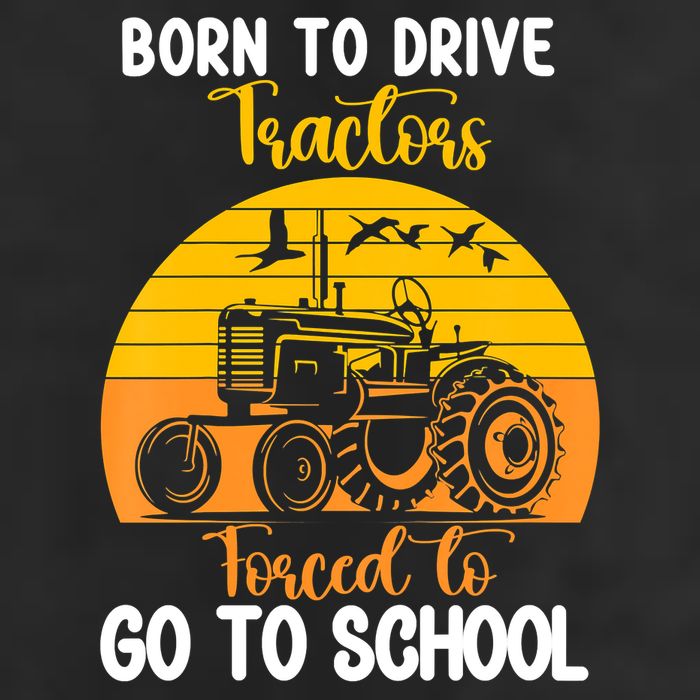 Born To Drive Tractors Forced To Go To School Hat