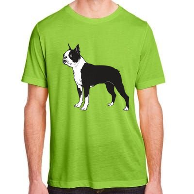 Boston Terrier Dog Breed Gift For Any Animal Fan Adult ChromaSoft Performance T-Shirt